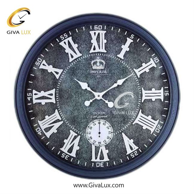 ساعت دیواری اورجینال امپریال PVC طوسی| کد رفرنس 505