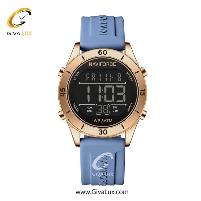ساعت مچی اورجینال زنانه ناوی فورس|Naviforce|نوی فورس|نیوی فورس رزگلد | آبی| مشکی| کد رفرنس NF5054 RG/B/BE