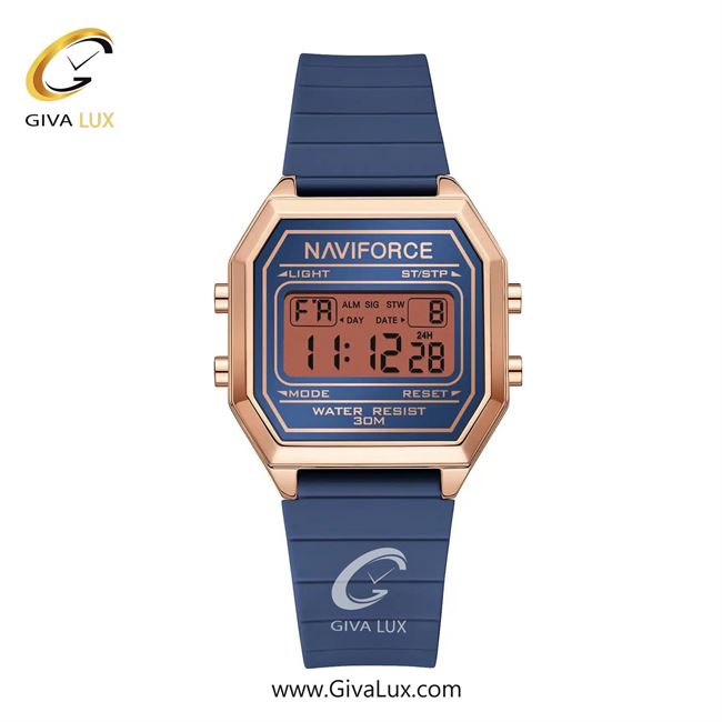 ساعت مچی اورجینال زنانه ناوی فورس|Naviforce|نوی فورس|نیوی فورس رزگلد | سرمه ای| سرمه ای| کد رفرنس NF5063T RG/BE/BE