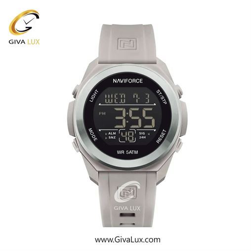 ساعت مچی اورجینال یونیسکس ناوی فورس|Naviforce|نوی فورس|نیوی فورس نقره ای | طوسی| مشکی| کد رفرنس NF7111 GY/S/GY