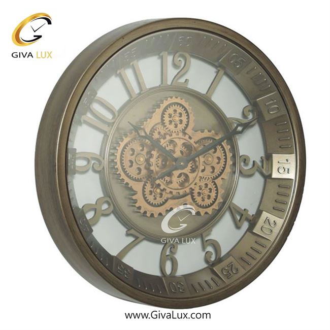 ساعت دیواری اورجینال والتر آلیاژ فلزی مشکی| کد رفرنس 5106 5107-1.jpg