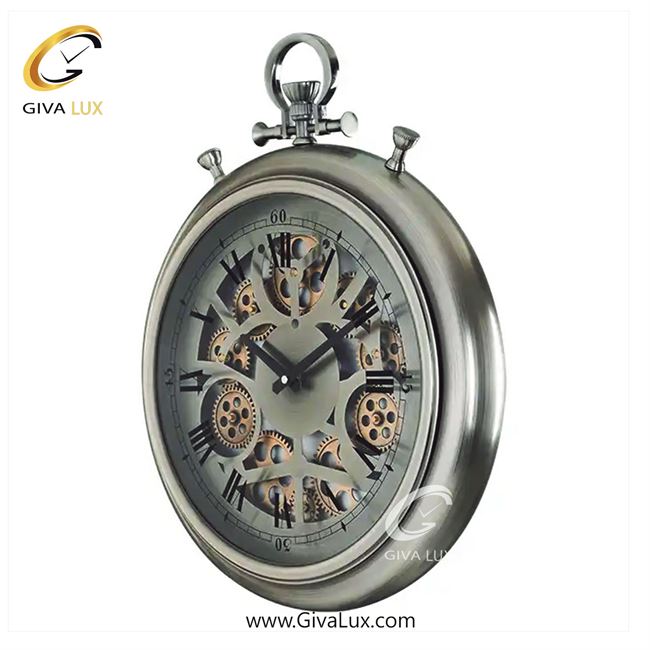 ساعت دیواری اورجینال والتر آلیاژ فلزی طلایی| کد رفرنس 5107 5110-1.jpg