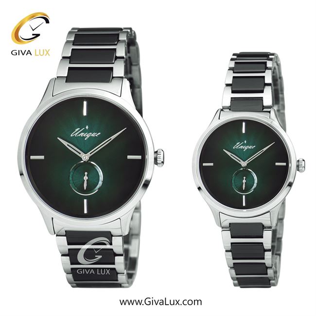 ساعت مچی اورجینال ست یونیک دو موتوره زیر ثانیه نقره ای | مشکی-نقره ای| سبز-مشکی| کد رفرنس S522