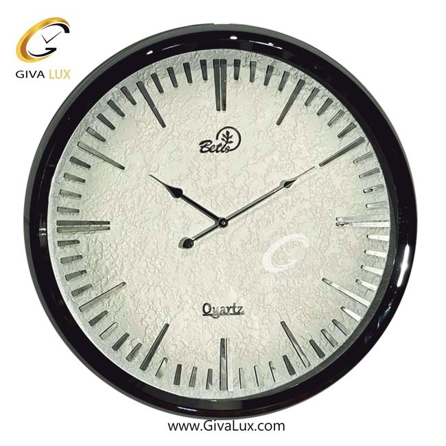 ساعت دیواری اورجینال بتیس آلیاژ فلزی نقره ای| کد رفرنس 5516