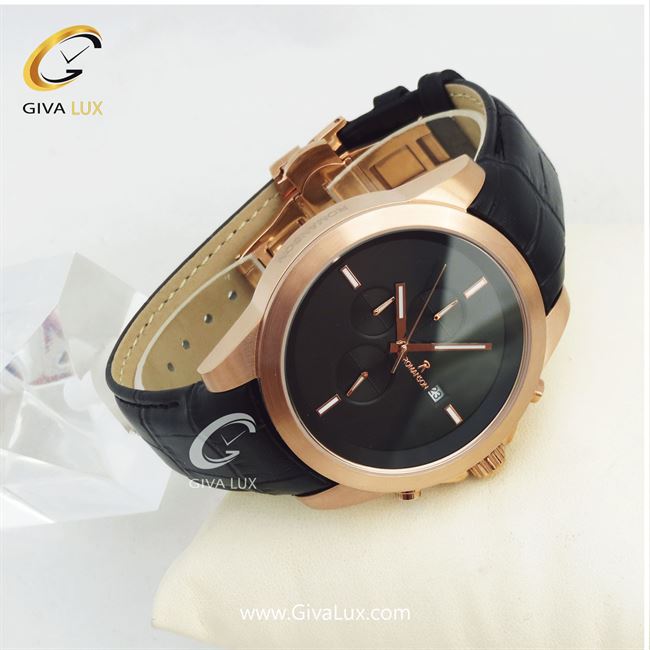 ساعت مردانه سه موتوره رومانسون بندچرمی