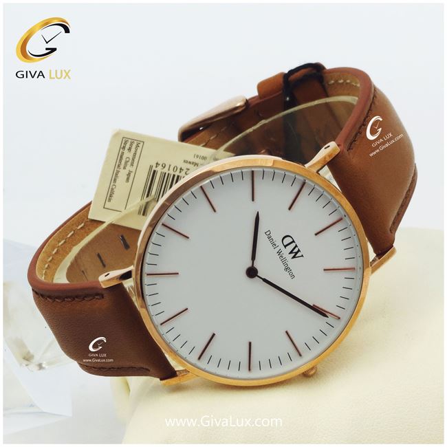 ساعت مردانه بند چرمی  دنیل ولینگتون  