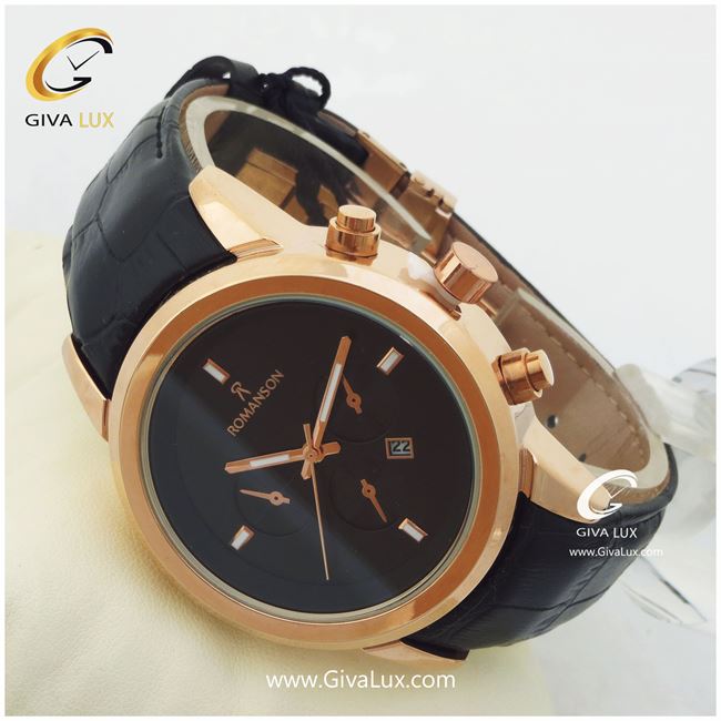 ساعت مردانه بند چرمی رومانسون 
