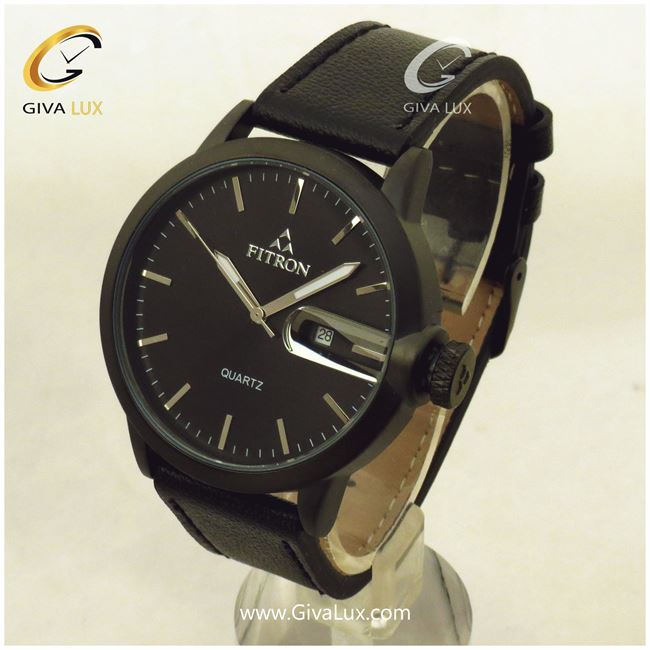 ساعت مچی مردانه بند چرمی فیترون