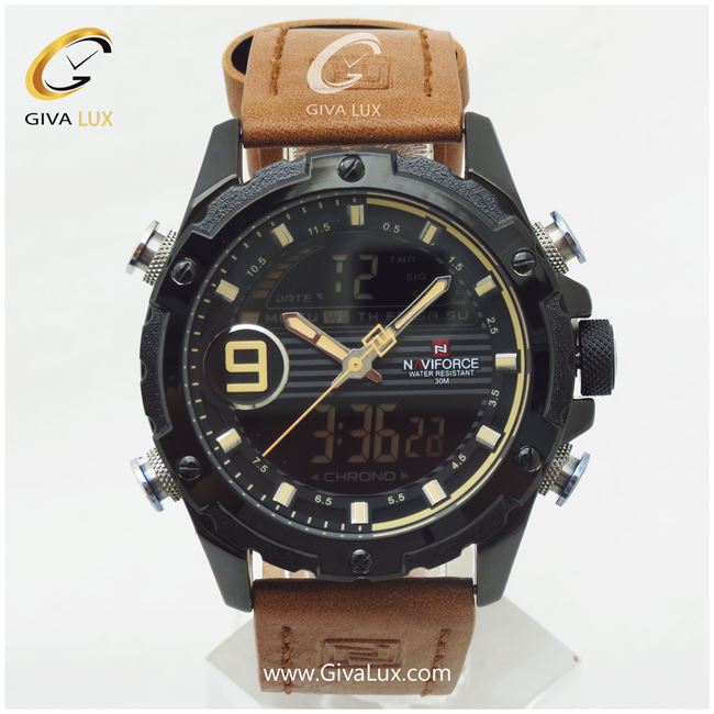 ساعت مچی دو زمانه اورجینال ناوی فورس مدل NF۹۱۴۶