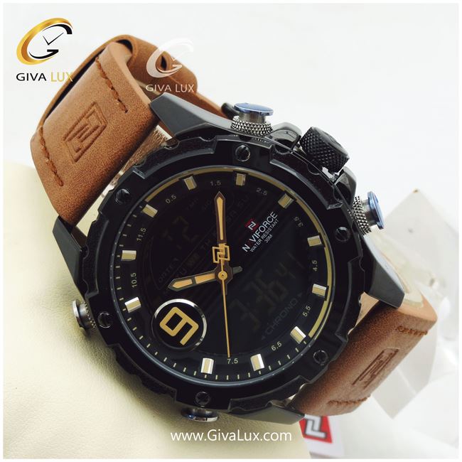 ساعت مچی دو زمانه اورجینال ناوی فورس مدل NF9146