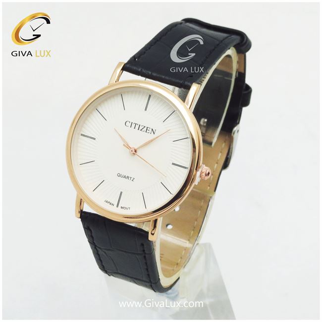 ساعت مچی مردانه بند چرمی سیتیزن