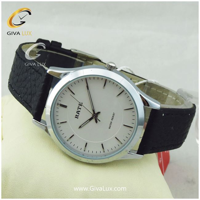 ساعت مچی اورجینال مردانه رِیت RATE نقره ای | مشکی| سفید| کد رفرنس 8121