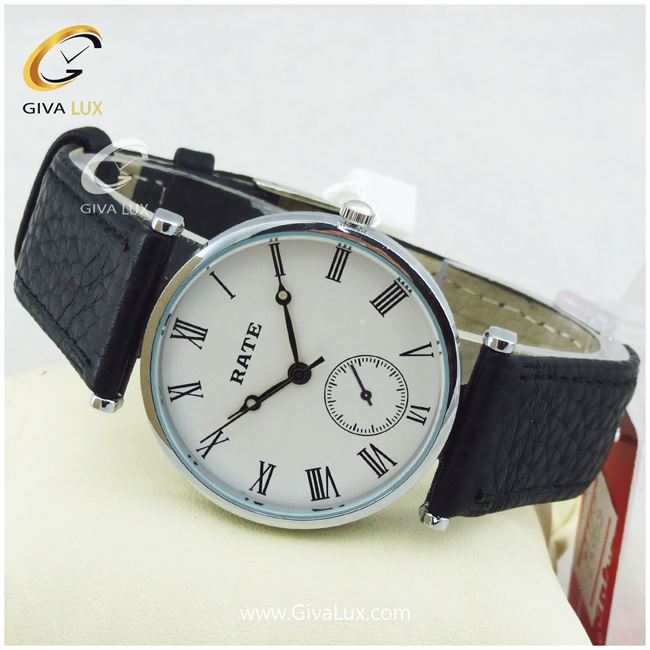 ساعت مچی اورجینال مردانه رِیت RATE نقره ای | مشکی| سفید| کد رفرنس 8244G 