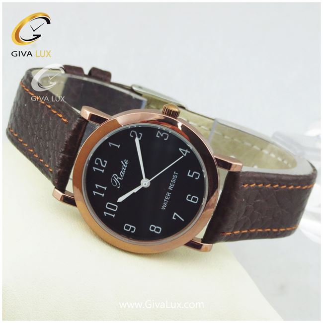 ساعت مچی اورجینال مردانه رِیت RATE رزگلد | قهوه ای| مشکی| کد رفرنس 8400G