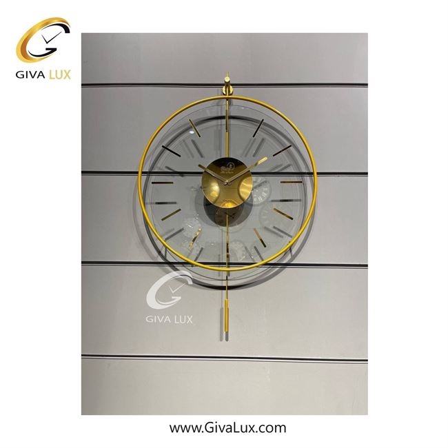 ساعت دیواری اورجینال بتیس آلیاژ فلزی طلایی| کد رفرنس 5818