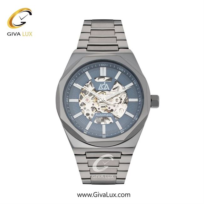 ساعت مچی اورجینال مردانه LdA | لوئیجی د آنا | Luigi d'Ana مشکی | مشکی| آبی| کد رفرنس 2520