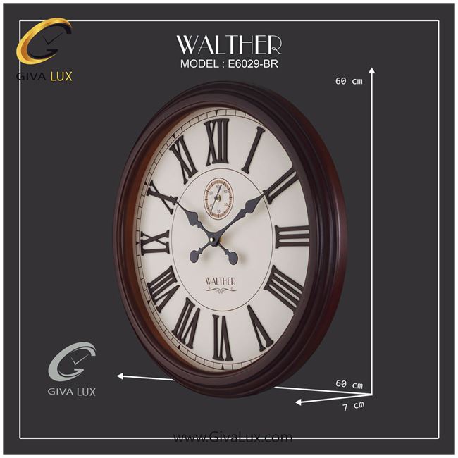 ساعت دیواری اورجینال والتر چوب قهوه ای| کد رفرنس 6029BR 6029-BR-2.jpg