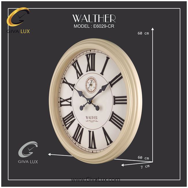 ساعت دیواری اورجینال والتر چوب کرم| کد رفرنس 6029CR 6029-CR-2.jpg