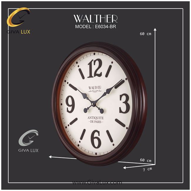 ساعت دیواری اورجینال والتر چوب قهوه ای| کد رفرنس 6034BR 6034-BR-1.jpg