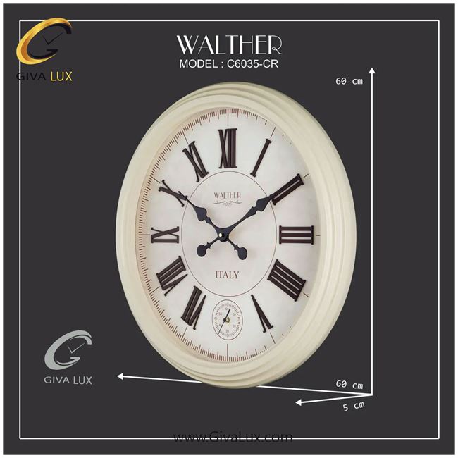 ساعت دیواری اورجینال والتر چوب کرم| کد رفرنس 6035CR 6035-CR-2.jpg