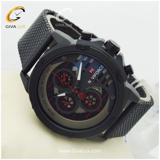 پک ساعت مردانه سه موتوره فول تایم ناوی فورس با بند اضافه مدل NF9110 603_22561.jpg