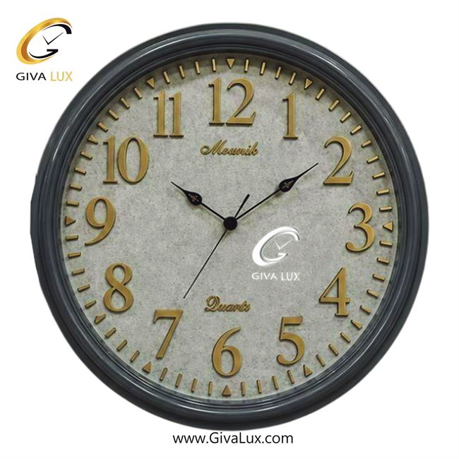 ساعت دیواری  مونیک عرض قاب 63 سانتیمتر  | طوسی | کد رفرنس 605