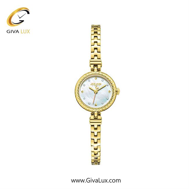 ساعت مچی اورجینال زنانه جولیوس طلایی | طلایی| نقره ای| کد رفرنس JA-1453B