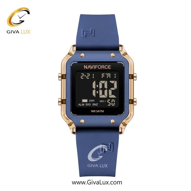 ساعت مچی اورجینال زنانه ناوی فورس|Naviforce|نوی فورس|نیوی فورس رزگلد | سرمه ای| مشکی| کد رفرنس NF6105 RG/BE