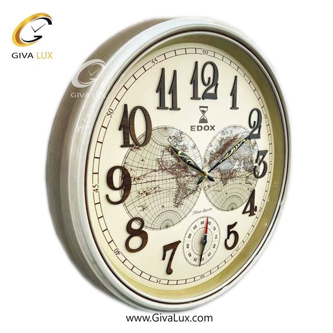 ساعت دیواری اورجینال ولدر PVC سفید| کد رفرنس 625