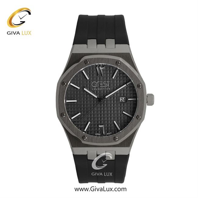 ساعت مچی اورجینال مردانه کرست تیتانیوم | مشکی| مشکی| کد رفرنس Crest 6314-2