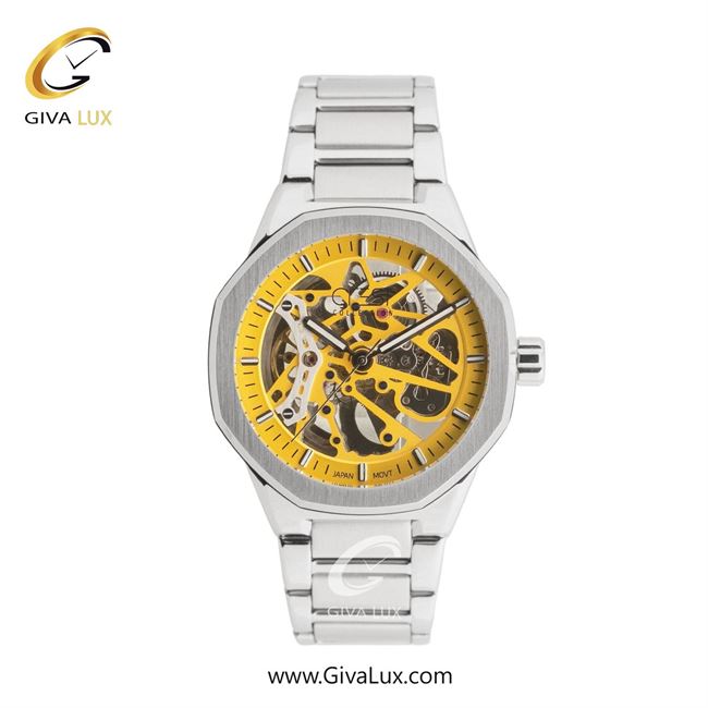 ساعت مچی اورجینال مردانه کرست نقره ای | نقره ای| زرد| کد رفرنس Crest 6331-1