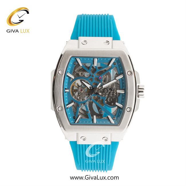 ساعت مچی اورجینال مردانه کرست نقره ای | آبی| آبی| کد رفرنس Crest 6335-4