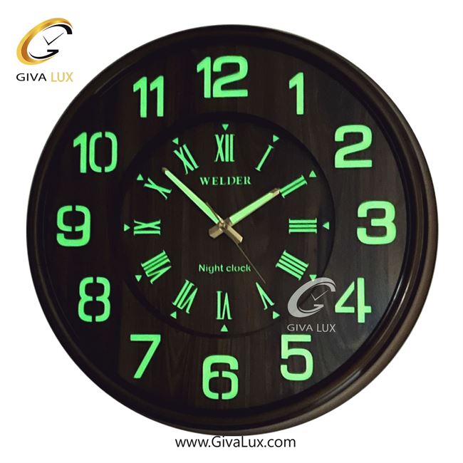 ساعت دیواری اورجینال ولدر PVC سفید| کد رفرنس 633 634-2.jpg