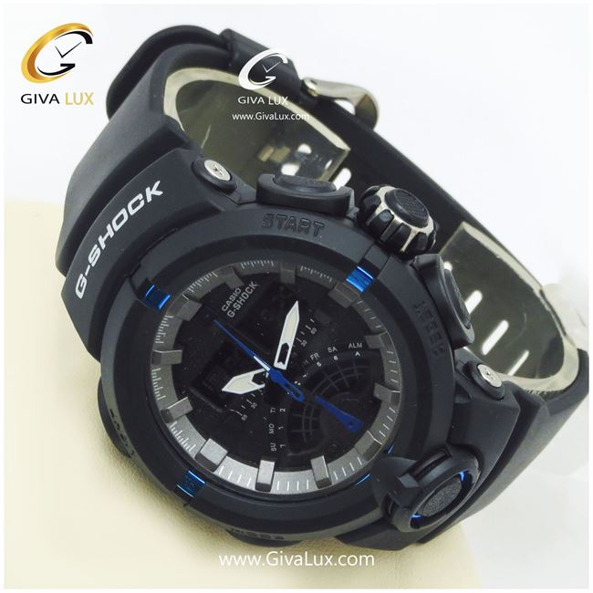 ساعت اسپرت کاسیو جی شاک با بند وقاب مشکی 