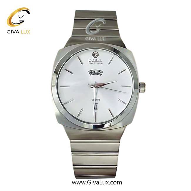 ساعت مچی اورجینال مردانه کوبل | COBEL  نقره ای | نقره ای| سفید| کد رفرنس 6448G 6448G-1.jpg