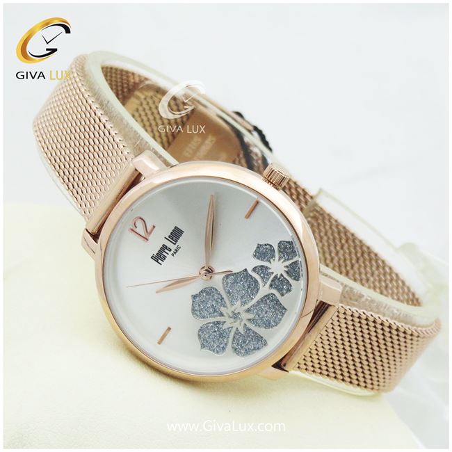 ساعت مچی اورجینال زنانه پییر لنون Pierre Lenon مدل PL-0124F فول استیل