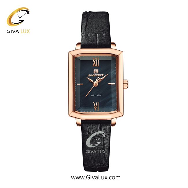 ساعت مچی اورجینال زنانه ناوی فورس|Naviforce|نوی فورس|نیوی فورس طلایی | مشکی| مشکی| کد رفرنس NF5039
