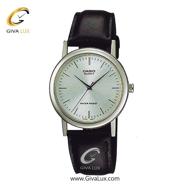 ساعت مچی اورجینال مردانه کاسیو Casio نقره ای | مشکی| نقره ای| کد رفرنس MTP-1095E-7ADF