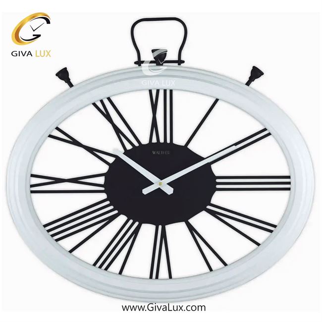 ساعت دیواری اورجینال والتر چوب-آلیاژ فلزی سفید| کد رفرنس 6563WH