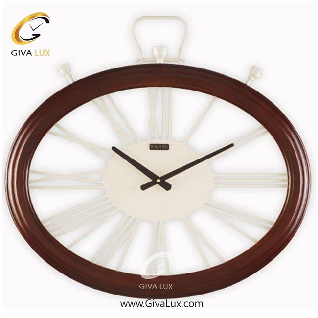 ساعت دیواری اورجینال والتر چوب-آلیاژ فلزی قهوه ای| کد رفرنس 6563BR