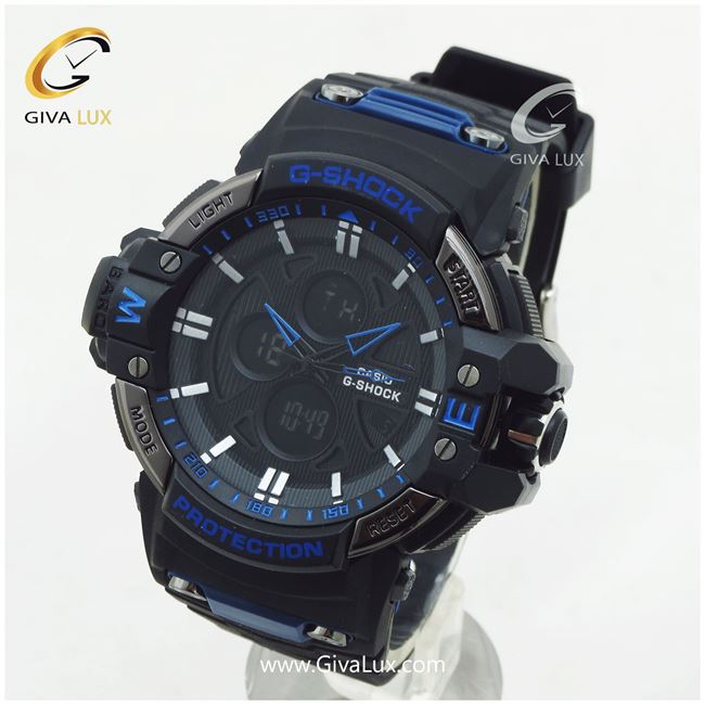 ساعت مچی اسپرت کاسیو جیشاک G-shock دو زمانه