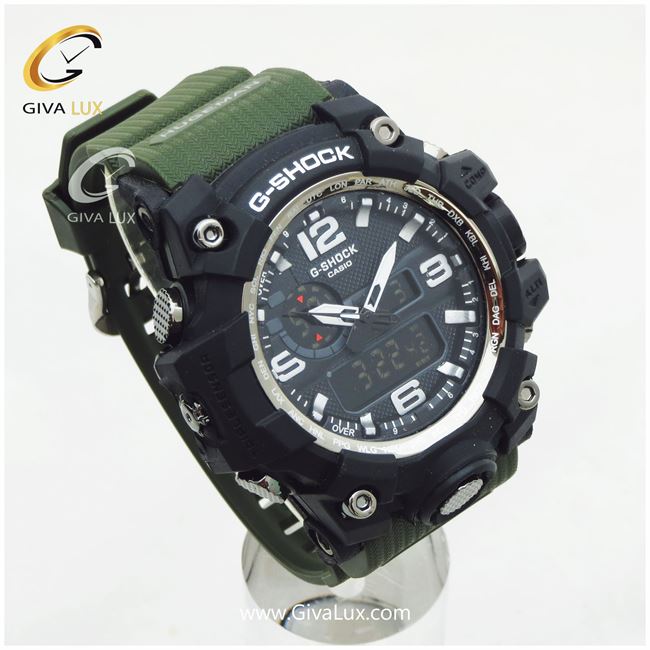 ساعت مچی اسپرت کاسیو جیشاک G-shock دو زمانه