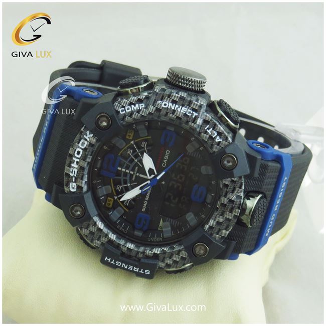 ساعت مچی اسپرت کاسیو جیشاک G-shock دو زمانه مشکی