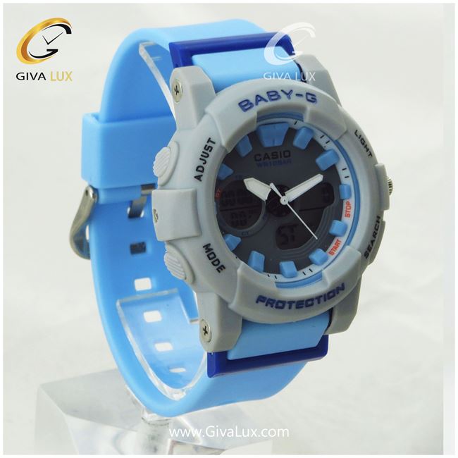 ساعت مچی اسپرت کاسیو جی شاک (BABY-G) آبی