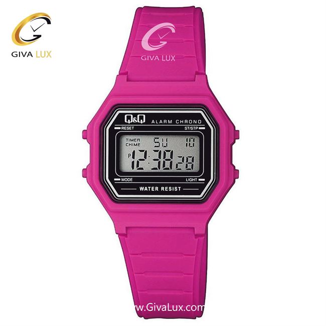 ساعت مچی اورجینال اسپرت کیو اند کیو Q&Q صورتی | صورتی| صورتی| کد رفرنس M173J017Y