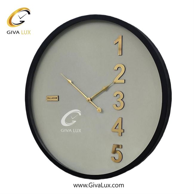 ساعت دیواری اورجینال پالادیوم آلیاژ فلزی مشکی| کد رفرنس 701 701-2.jpg