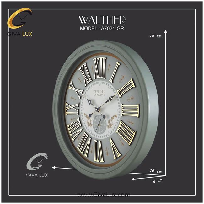 ساعت دیواری اورجینال والتر چوب طوسی| کد رفرنس 7021GR 7021-GR-3.jpg