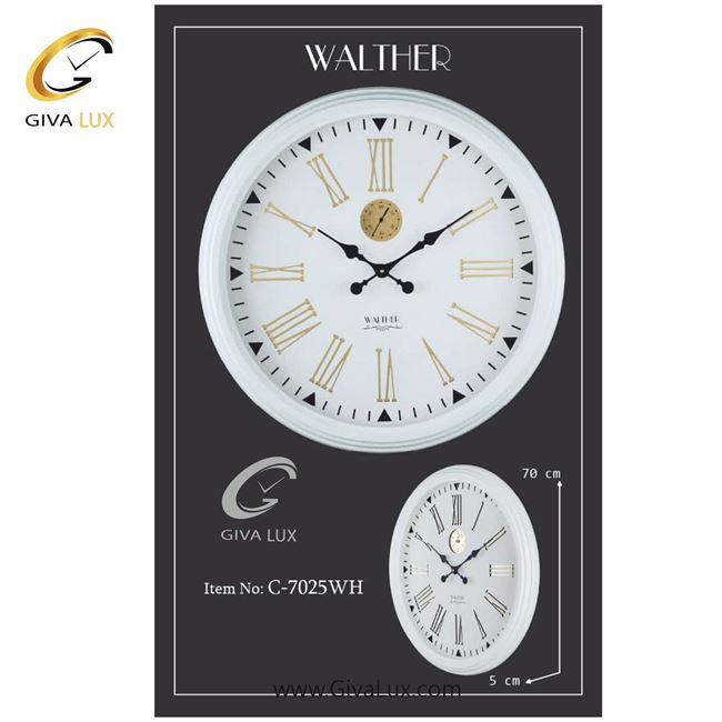 ساعت دیواری اورجینال والتر چوب قهوه ای| کد رفرنس 7025BR 7025WH-1.jpg