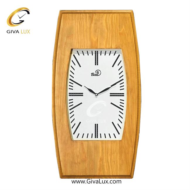 ساعت دیواری اورجینال بتیس چوب گردویی| کد رفرنس 7037