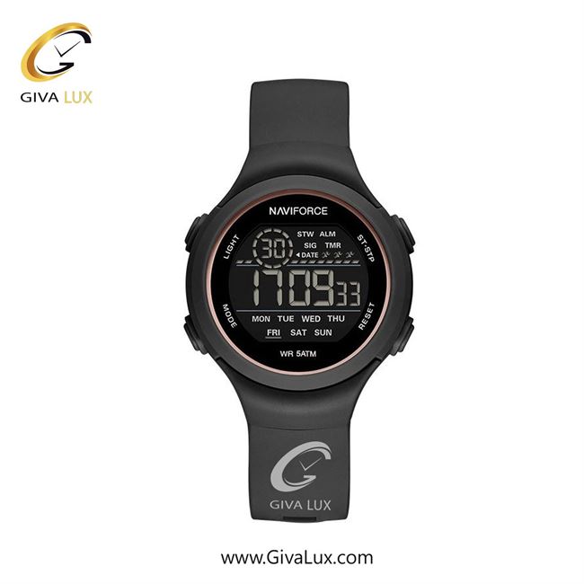 ساعت مچی اورجینال زنانه ناوی فورس|Naviforce|نوی فورس|نیوی فورس مشکی | مشکی| مشکی| کد رفرنس NF7119 B/B